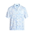 thumbnail image 5 of George Men's Relaxed Fit Printed Camp Shirt with Short Sleeves, Sizes S-3XLT, 5 of 5
