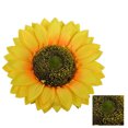 thumbnail image 4 of Cabeza de girasol artificial Simulación de cabezas de flores Ramo de fiesta de boda Accesorios de bricolaje, 6 piezas, Amarillo, 26 cm Advancent HA7119-01B, 4 of 6