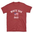 thumbnail image 1 of White Oak Ohio Patriot Men's Cotton T-Shirt, 1 of 1