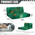 thumbnail image 7 of Uorisanigo Green Marble RV Cushion Slipcover, Stretch RV Dinette Cushions Covers Camper Washable Cushion Booth Seats Sofa Cushions for Travel Trailer Couch (1 Bench & 1 Backrest Covers), 7 of 7