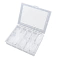 thumbnail image 1 of Full Cover Transparent French Acrylic Manicure False - Clear, -2, 1 of 9