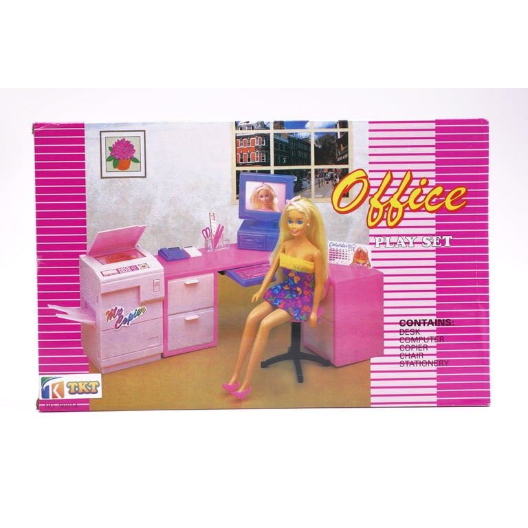 Gloria Office Play Set for doll furniture