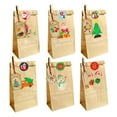 thumbnail image 3 of 150 Pieces Christmas Packing Bags Hanging Tags with Ropes Kraft Paper Labels DIY Decoration Winter Festival Wrapping Accessories MC1-23, 3 of 7
