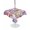MediumPurple, variant on Outdoor Tablecloth with Umbrella Hole for Patio/Picnic/Party/Camping, Purple Pink Floral Waterproof Table Cloth Square Cover Washable, Spring Watercolor Country Flower (54"x 54")