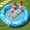 Blue Circle, variant on Inflatable Tanning Pool Lounger Float with Sprinkler, X-Large Pool Floats with Auto Spray Cooling, 6 in 1 Sunbathing Lounge Floatie Raft Toys, Blow Up Pool Tanning Bed for Adults Kids Gifts