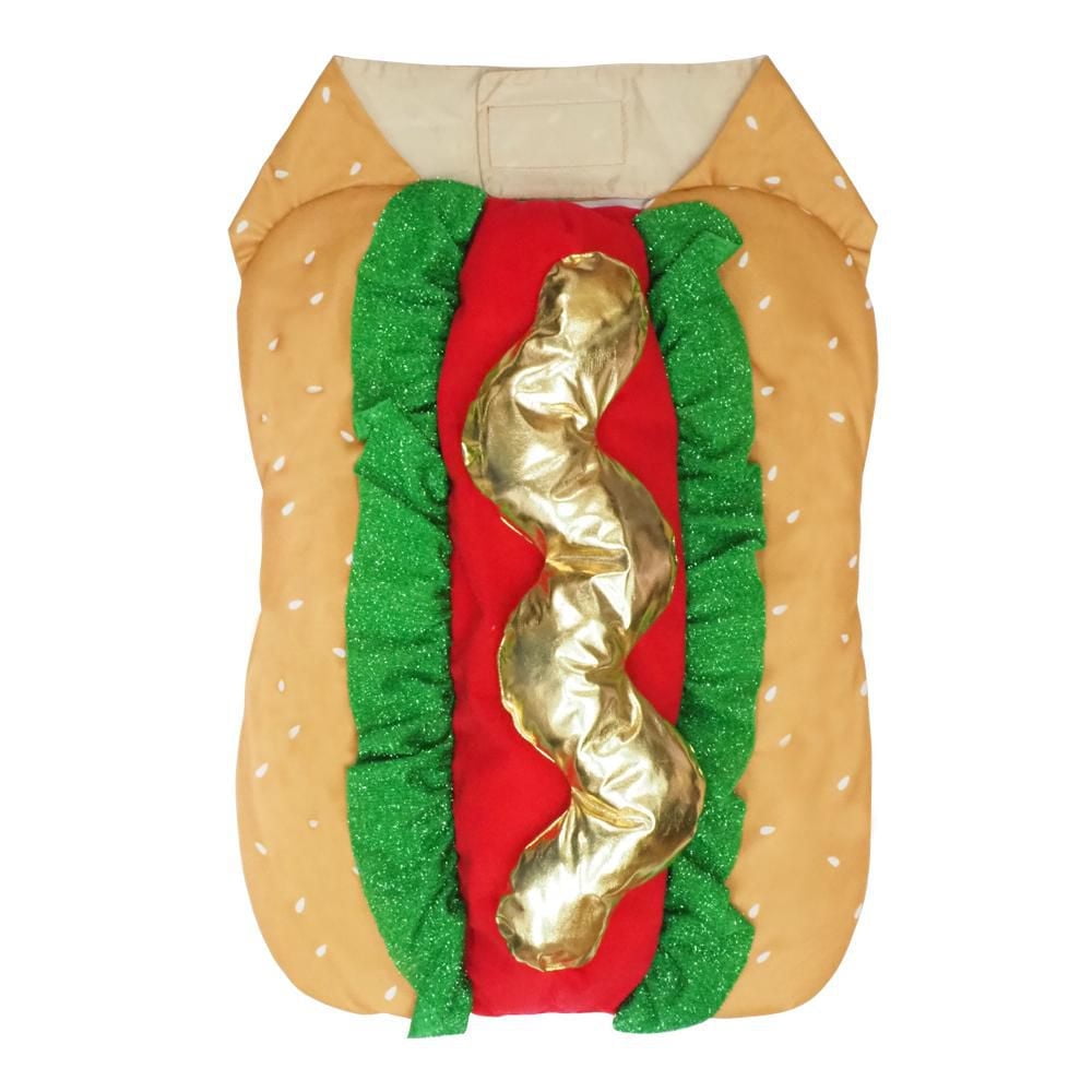 Costume d'Halloween Way to Celebrate pour animal de compagnie: Hot-Dog, taille XS-XL