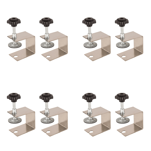 Fijador Frontal Cajón Clips en Forma G 64 Mm/54 Mm/73 Mm para Carpintería (8 Piezas Mm)