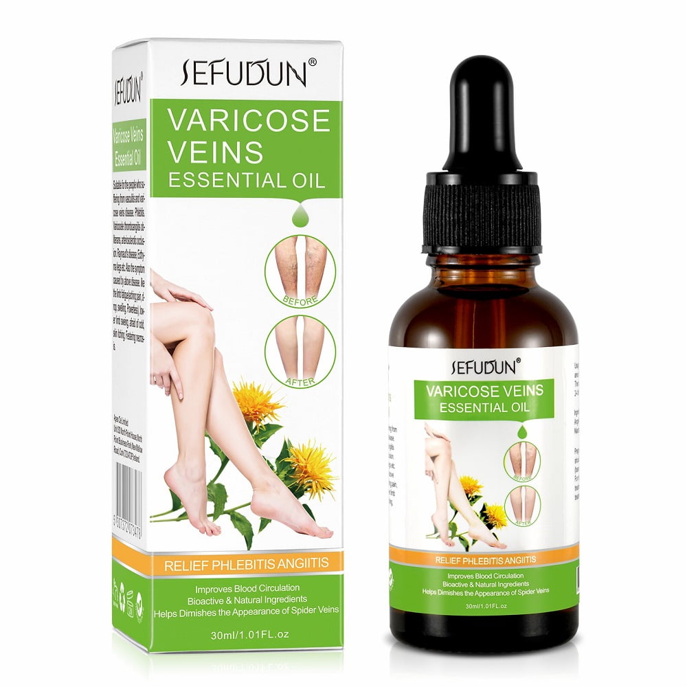 SEFUDUN Varicose Veins Treatment for Legs 100 Natural Essential Oils