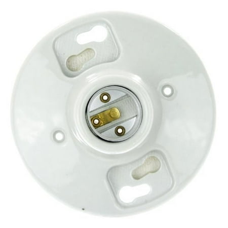 Porcelain Lampholder - Sunlite 20115-SU E196/CD1 Porcelain Lamp Holder