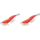 thumbnail image 1 of Señuelo Luminoso para Pesca Mar Camarón Patas Blandas Anzuelos Calamar Cebo () Rosa, 1 of 4