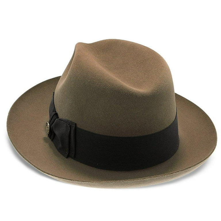 Temple - Stetson Felt Fedora Hat - TFTMPL - Walmart.com Temple - Stetson Felt Fedora Hat - TFTMPL - Walmart.com