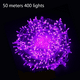 thumbnail image 2 of Dinheiro Cadena de luces LED extralarga de 164 pies 400, inserte luces de cadena de hadas para jardín, patio, dormitorio, bodas, 2 of 5