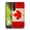 Canada Canadian Maple Leaf, variant on Head Case Designs Vintage Flags Spain Spanish España Soft Gel Case Compatible with Samsung Galaxy S23+ 5G