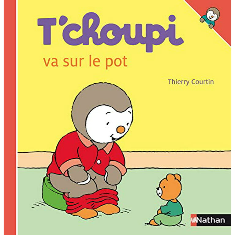 Tchoupi va sur le pot 33 , Pre-Owned Hardcover 2092508261 9782092508268  Thierry Courtin