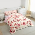 thumbnail image 4 of Homewish Kawaii Salamander Axolotl Full Size Comforter Sets,Mermaid Tail Bedding Comforter Set,Pink Beige Bedding Sets For Girl Kids,Breathable Home Decor Reversible,3-Piece, 4 of 9