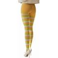 thumbnail image 3 of ToBeInStyle Women's Candy Corn Pattern Spandex Pantyhose Os Multicoloured, 3 of 6