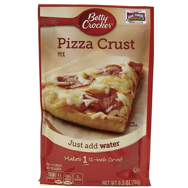 Betty Crocker Pizza Crust Mix 6.5 oz (Pack of 2)