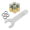 thumbnail image 4 of tapones para válvulas de neumáticos con sensor de presión y alerta de 3 colores para ruedas de camión y coche, 4 of 8