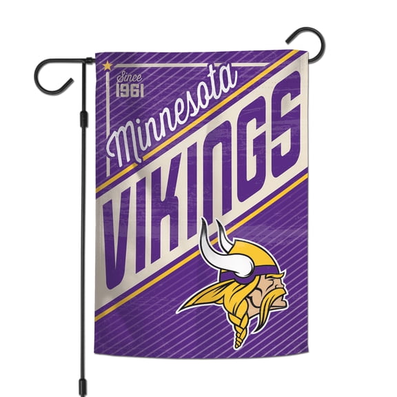 Minnesota Vikings WinCraft 2-Sided 12'' x 18'' Garden Flag