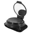 thumbnail image 1 of 1 x Black ABS Bike Ride Mirror 360 Degree Wrist Mirror with Rotatable Reflector with Package Size: about 10*6cm, 1 of 5