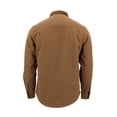 thumbnail image 5 of The American Outdoorsman Sherpa Lined Twill Jacket - Men's Winter Jacket with Corduroy Collared Snap Closure (Caramel, XXL), 5 of 8
