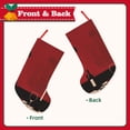 thumbnail image 2 of Lsque Minimalist Romantic Dinner Pattern 18 Inch Christmas Stockings, Festive Holiday Stocking for Christmas Decorations Holiday Decor, 2 of 8