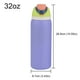 thumbnail image 4 of Aislado Al Con Pajita 32 Oz Asa para Frías Y Calientes () Púrpura, 4 of 9