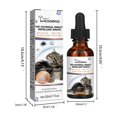 thumbnail image 3 of Xihbxyly Gotas para El Alivio de La Picazón En Mascotas, Fórmula Repelente de Pulgas, Protección Contra Garrapatas y Piojos, Seguro para Cachorros y Mascotas Pequeñas, Ingredientes Vegetales, 30 Ml,, 3 of 7