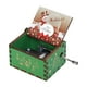 thumbnail image 3 of Mini Caja de Música de Madera con Mecanismo de Manivela Decorada con Grabados Únicos Función Portátil para Navidad Apto para Regalo Colección Cumpleañ, 3 of 8