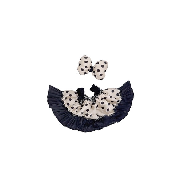 Conjunto de dos piezas de ropa para muñecas: falda y pajarita. Accesorios de ensueño para muñecas que aportan un estilo diferente a tus juguetes. ¡Haz que cada día esté lleno de sorpresas!