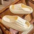 thumbnail image 6 of GERsome Slides for Women Men Slippers Non-Slip Bathroom Shower Sandals Soft Thick Sole Indoor and Outdoor Slides, 6 of 6