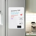 thumbnail image 4 of Magnetic Dry Erase Board Fridge 2 Pcs White Board Sheet 8 x12 inch, Flexible Large Refrigerator Magnets Whiteboard Planner for Home Kitchen,, 4 of 6