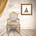 thumbnail image 3 of Mullan, Michael 15x15 Gold Ornate Wood Framed with Double Matting Museum Art Print Titled - Geometric Holiday Trees I Bright, 3 of 4