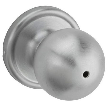 UPC 883351366779 product image for Kwikset 93070-001 Circa Bed/Bath Knob in Satin Chrome | upcitemdb.com