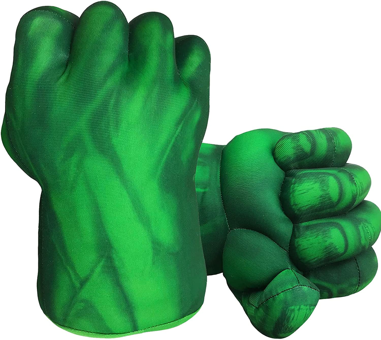 1Pair Hulk Spider-Man Plush Hands Boxing Fist Glove Cosplay Props Kids Toys Gift 