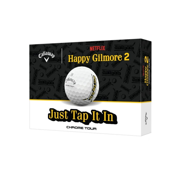 Pelota de golf Callaway Golf Chrome Tour Happy Gilmore Truvis