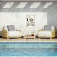thumbnail image 6 of The Lake Is My Happy Place Sign Retro Vintage Metal Sign Relax Decor for Home Cafe Bar Club Lakehouse Deck Yard Wall Decor Art 8x12 inch, 6 of 13