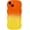 Orange, variant on MYKOMI for iPhone 15 Case, Solid Color Curly Wave Frame Soft Compatible with iPhone Case