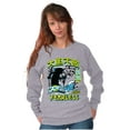 thumbnail image 4 of The Smurfs Cool Kanji Fearless Sweatshirt for Men or Women Brisco Brands M, 4 of 6