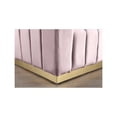 thumbnail image 5 of Meridian Furniture Marlon Pink Velvet Sofa, 5 of 8