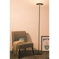 thumbnail image 3 of Ore International KTL-7132ESB Lampe de Sol Réglable Torchière LED 72 Pouces Satin Noir, 3 of 4