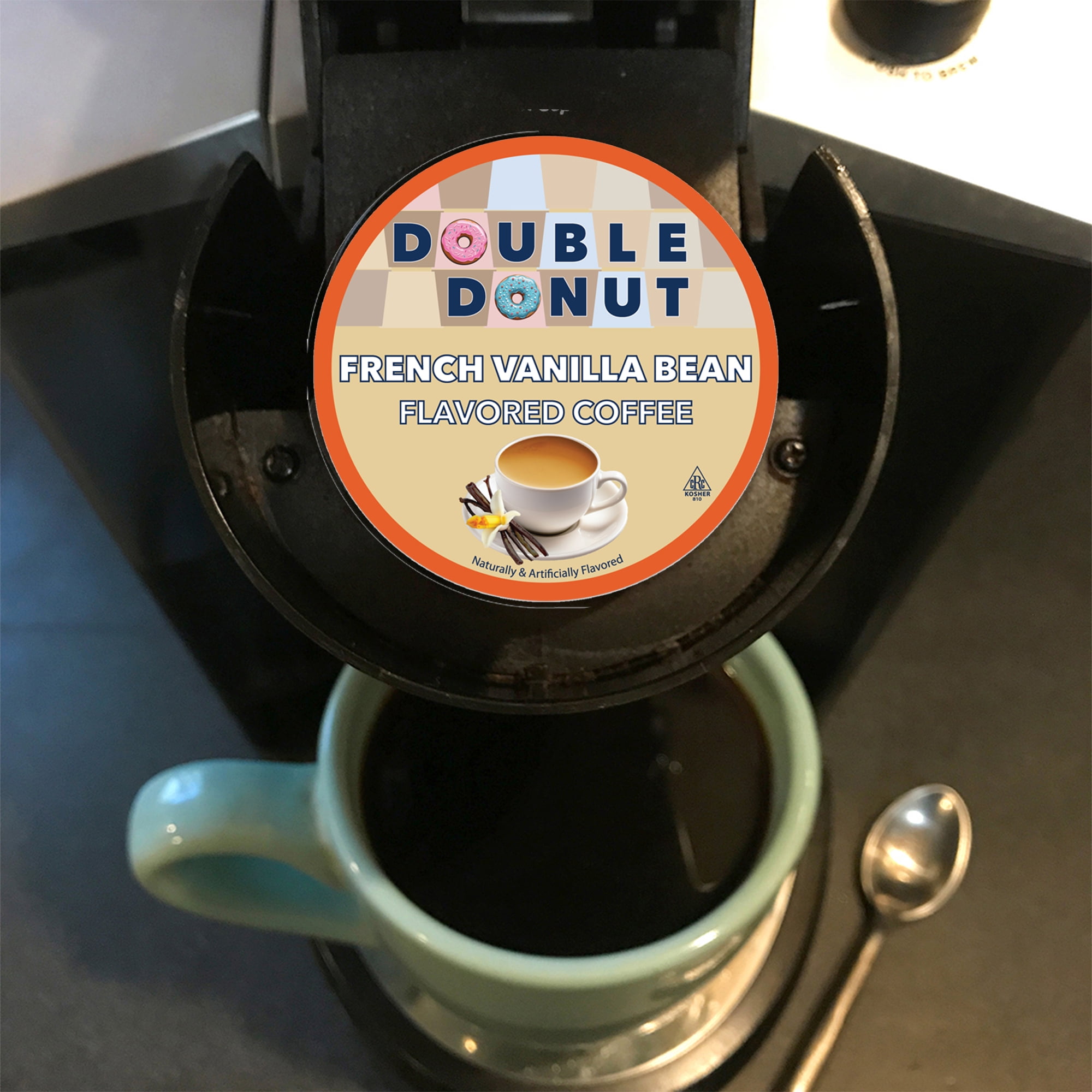 Perfect Samplers French Vanilla Coffee Pods Variety Pack, Medium Roast Coffee for Keurig K Cups Machines, Vanilla Coffee Pods Sampler, 30 Count