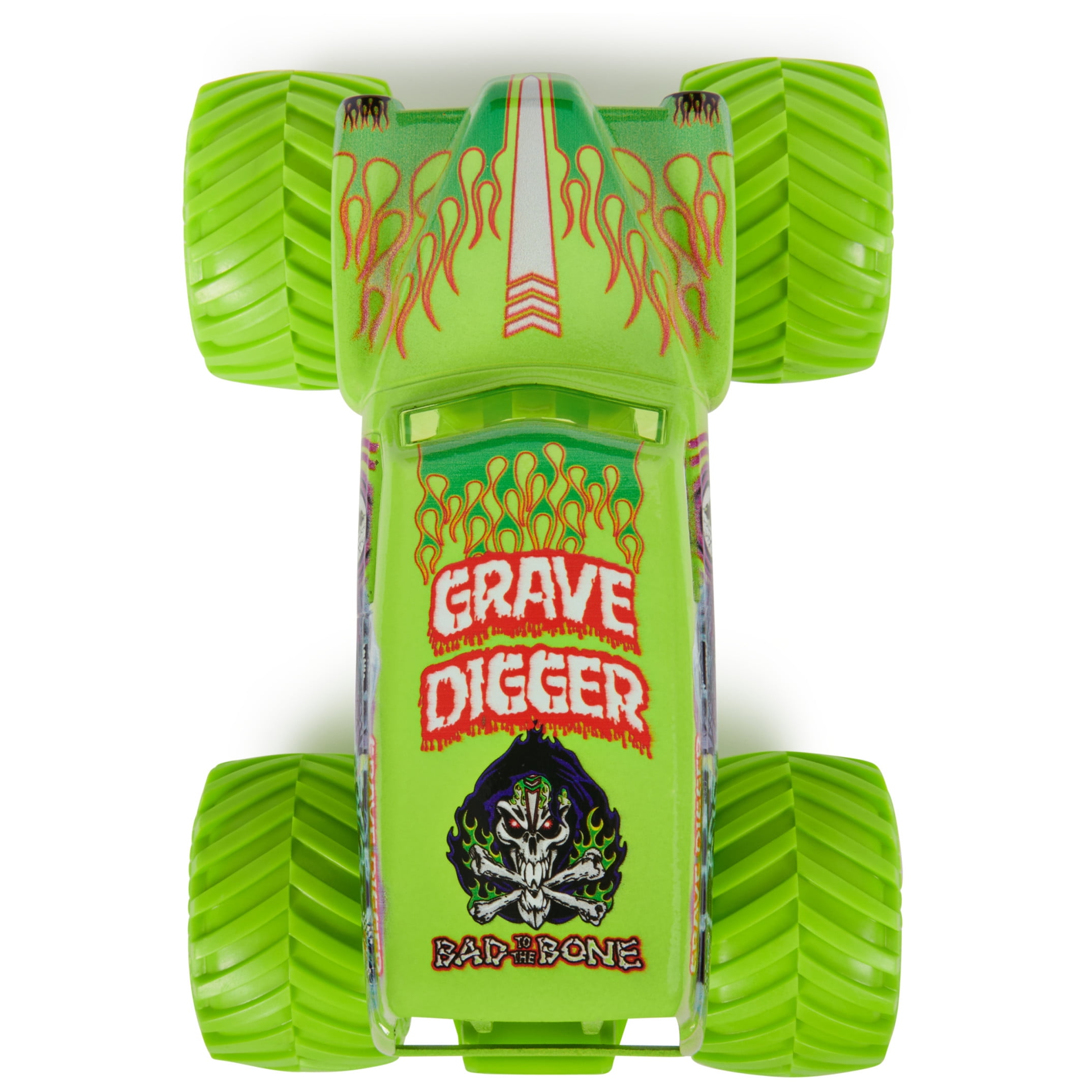Monster Jam, Official Grave Digger Monster Truck, Collector Die-Cast Vehicle, 1:24 Scale, Kids Toys for Boys and Girls Ages 3 and up