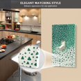 thumbnail image 5 of Yayeee Blank Wall Plate Cover 1-Gang 4.5"x2.7" Home Unused Decorative Outlet, Green and White Pattern, 5 of 7