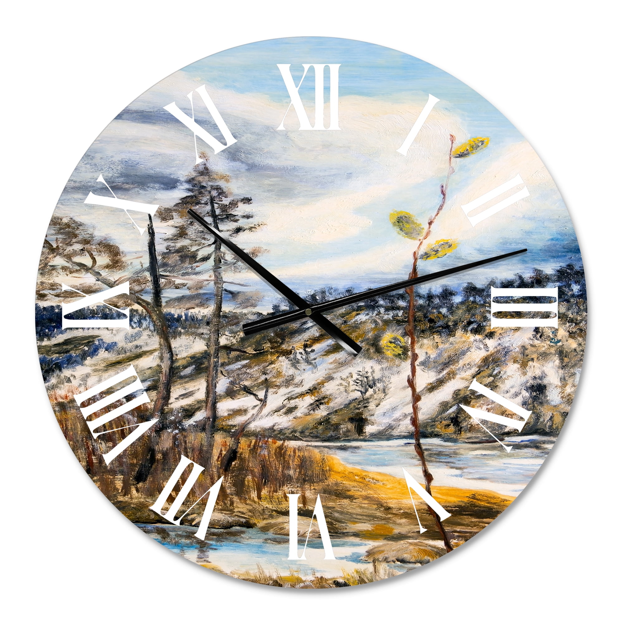 Designart 1 in Quartz Wall Clock