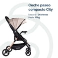 thumbnail image 2 of Carriola Bebesit City Reversible Beige 2 en 1 Reclinable Compacto Cinturón 5 Puntos Desde Nacimiento, 2 of 8