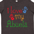 thumbnail image 4 of Inktastic I Love My Abuela Boys or Girls Toddler T-Shirt, 4 of 5