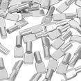 thumbnail image 3 of WRISTBIQUE 100Ud Puntas Metálicas Para Estantes En Inoxidable Plata Invisible, 3 of 7