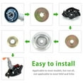 thumbnail image 4 of Mower Head Adaptor,Universal Adaptors Kit Lawn Mower Head Adaptor 4pcs Head Kit Lawn Mower Mewmewcat Adben Yorten Rookin Hxber, 4 of 7