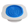 thumbnail image 5 of Entrenador de inodoro para gatos Kit de entrenamiento para ir al baño para gatos Ahorro de tiempo Conveniente Entrenador de inodoro profesional fácil de usar para inodoro en cuclillas refinado (2 band, 5 of 5